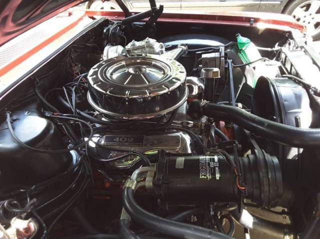 1963 Burgundy Chevrolet Impala Convertible