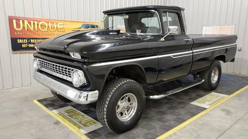 1963 Black Chevrolet K-10 Pickup (Truck)