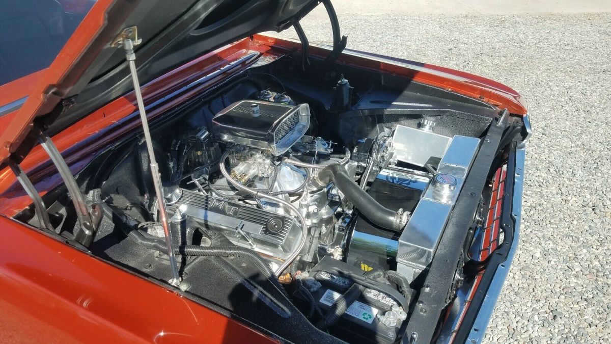 1963 Orange Chevrolet Nova Coupe