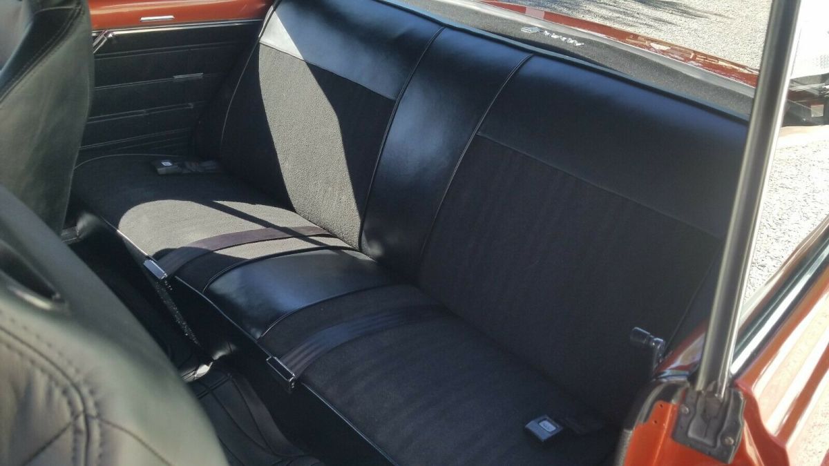 1963 Orange Chevrolet Nova Coupe