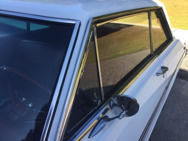 1963 Ermine white Chevrolet Nova Sedan