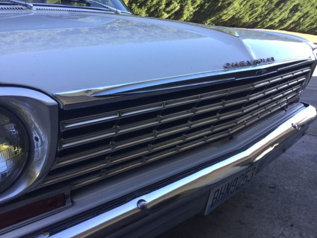 1963 Ermine white Chevrolet Nova Sedan