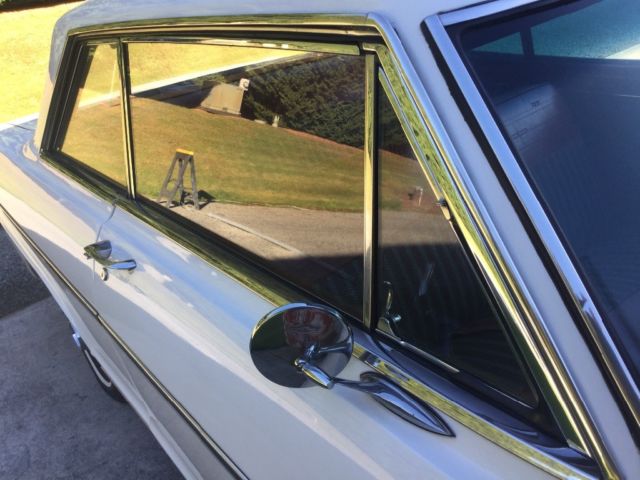 1963 Ermine white Chevrolet Nova Sedan