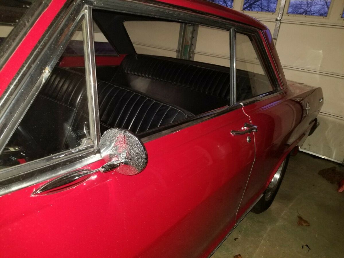 1964 Red Chevrolet Nova 2 Door Hard Top