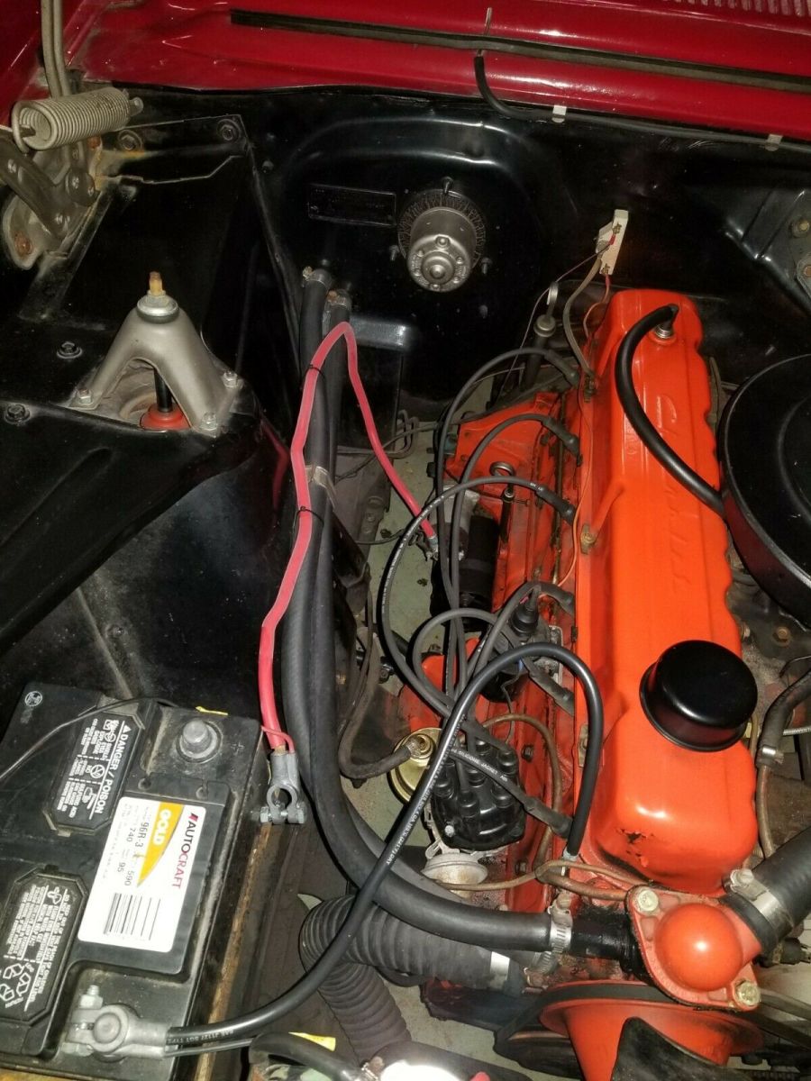 1964 Red Chevrolet Nova 2 Door Hard Top