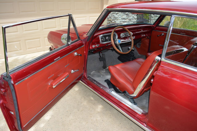 1963 Red Chevrolet Nova