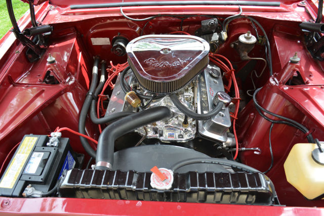 1963 Red Chevrolet Nova