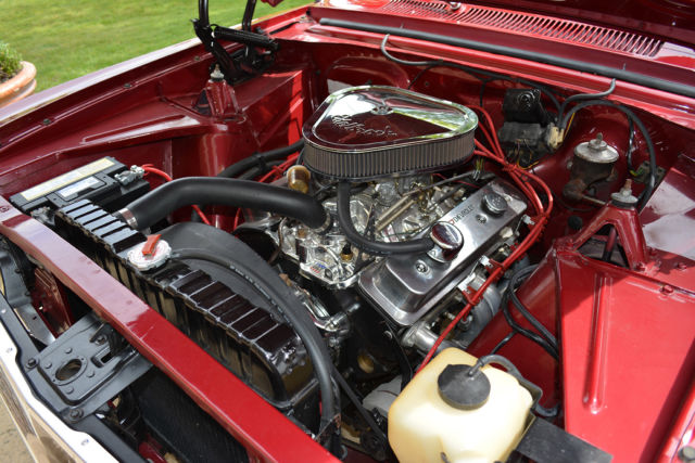 1963 Red Chevrolet Nova