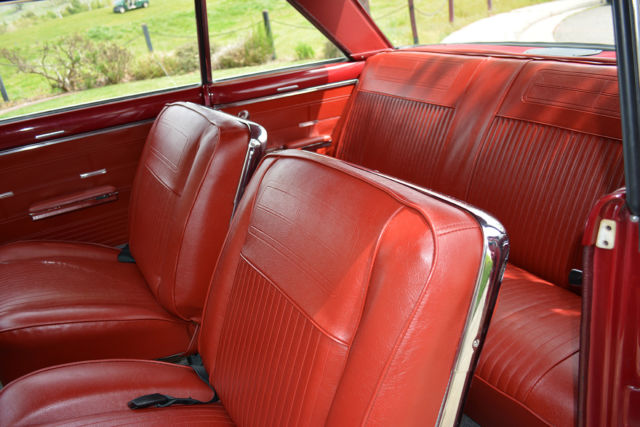 1963 Red Chevrolet Nova