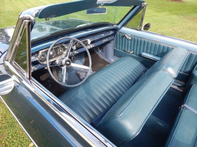 1963 Blue Chevrolet Nova Convertible