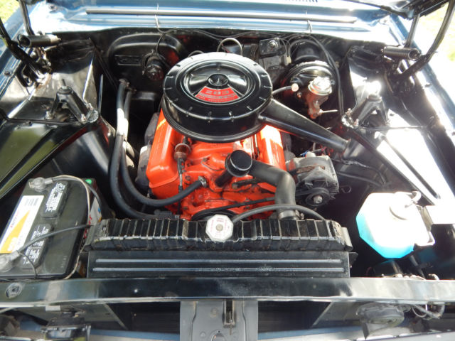 1963 Blue Chevrolet Nova Convertible