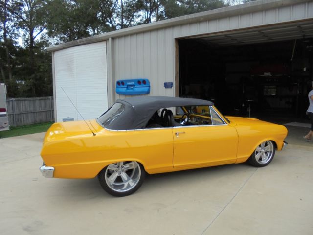 1963 YELLOW Chevrolet Nova Convertible