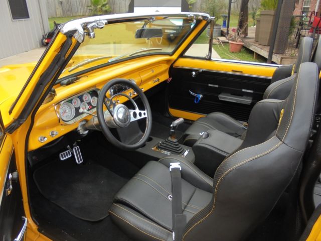 1963 YELLOW Chevrolet Nova Convertible