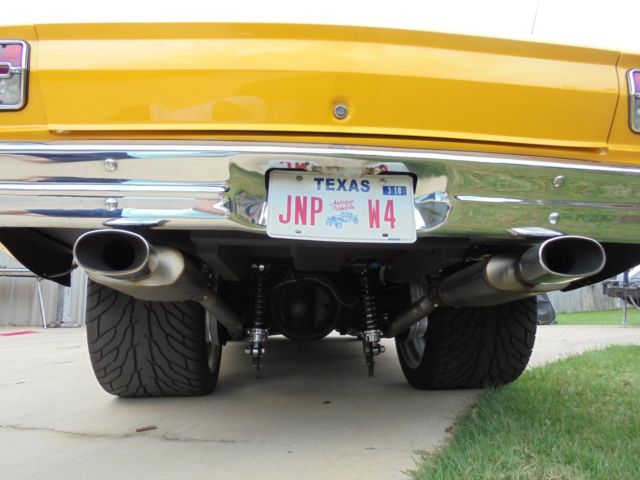 1963 YELLOW Chevrolet Nova Convertible