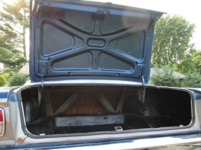 1963 Blue Chevrolet Nova Coupe