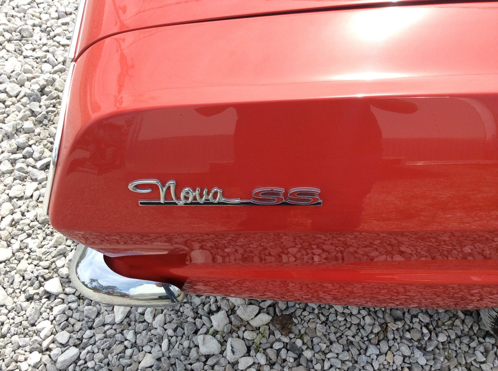 1963 Red Chevrolet Nova Convertible