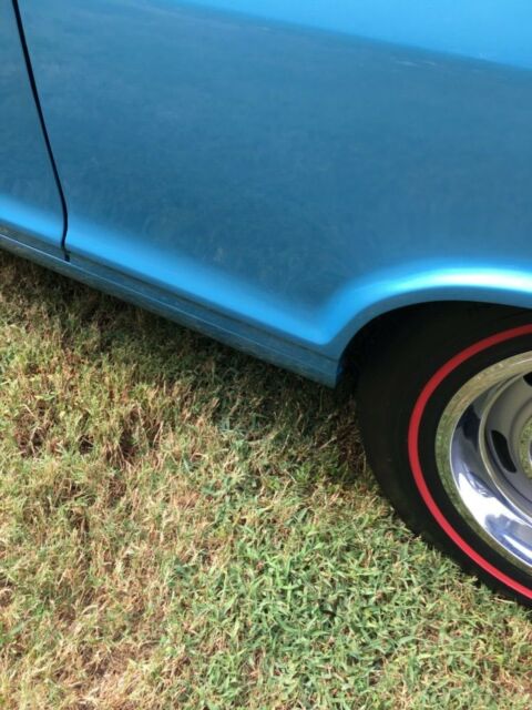 1963 Blue Chevrolet Nova 2door hardtop