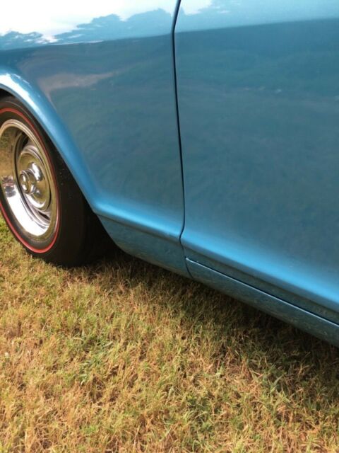 1963 Blue Chevrolet Nova 2door hardtop