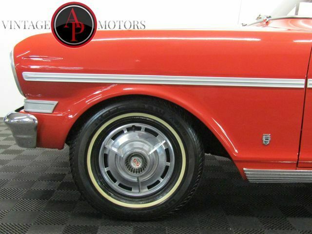 1963 Red Chevrolet Nova --