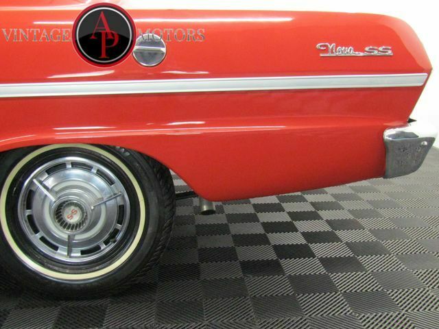 1963 Red Chevrolet Nova --