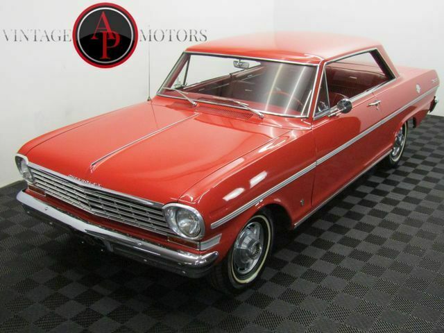 1963 Red Chevrolet Nova --