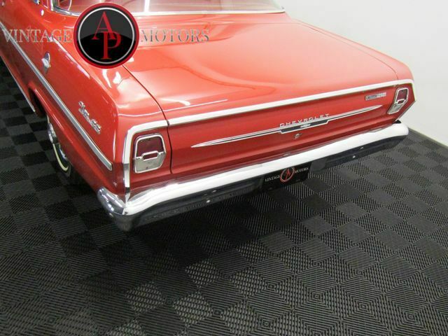 1963 Red Chevrolet Nova --