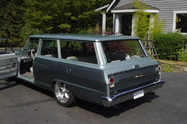 1963 Green Chevrolet Nova Wagon
