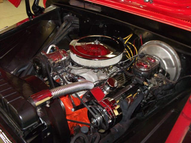 1963 Red Chevrolet C-10 Pickup Truck