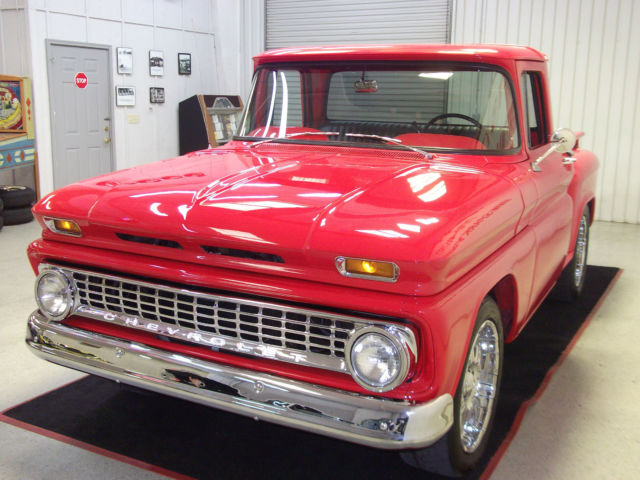 1963 Red Chevrolet C-10 Pickup Truck
