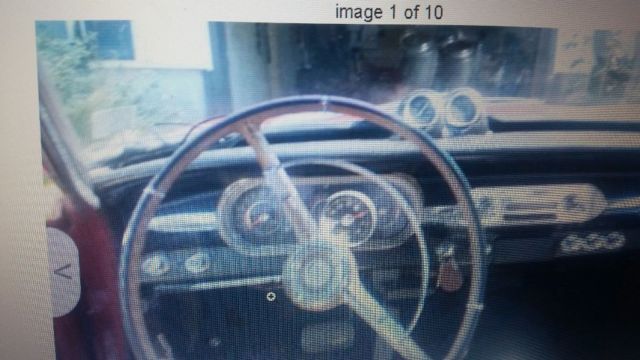 1963 Burgundy Chevrolet Nova Coupe