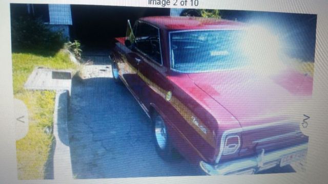 1963 Burgundy Chevrolet Nova Coupe