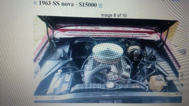 1963 Burgundy Chevrolet Nova Coupe