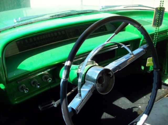 1963 Candy Apple Green Chevrolet Bel Air/150/210 4 door