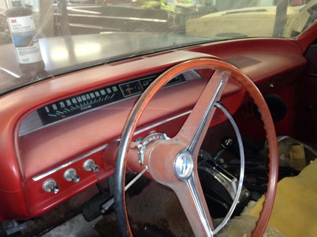 1963 Blue Chevrolet Bel Air/150/210 Sedan