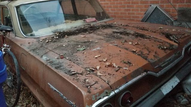 1963 Candy Apple Green Chevrolet Bel Air/150/210 4 door