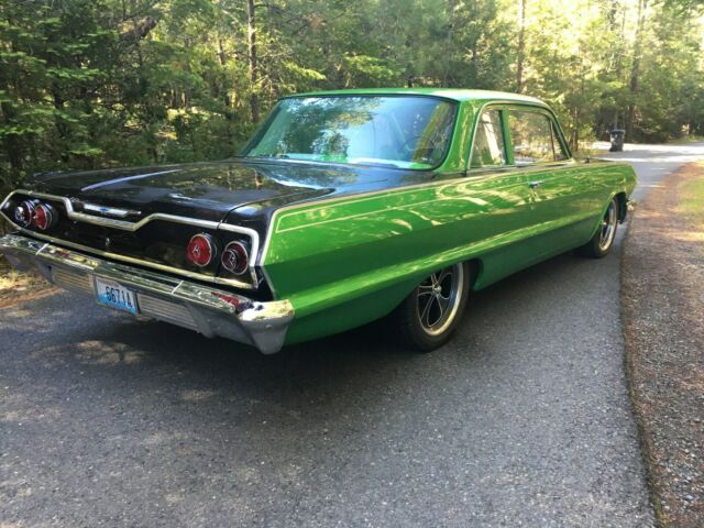 1963 Black Chevrolet Bel Air/150/210 Coupe