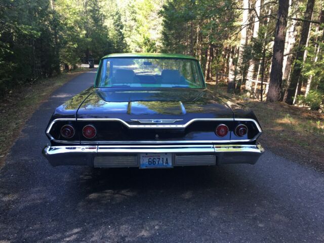 1963 Black Chevrolet Bel Air/150/210 Coupe