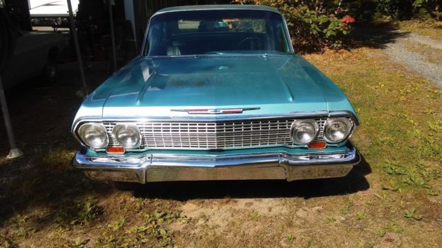 1963 Blue Chevrolet Bel Air/150/210 Coupe