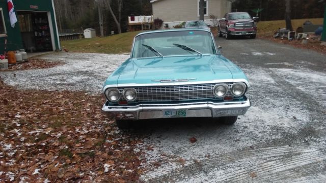 1963 Blue Chevrolet Bel Air/150/210 Coupe