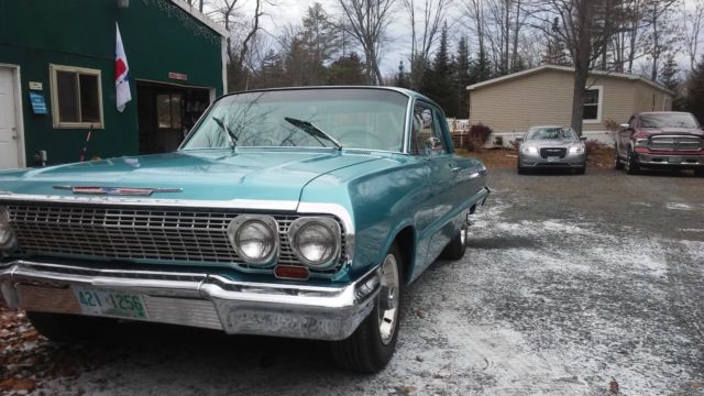1963 Blue Chevrolet Bel Air/150/210 Coupe