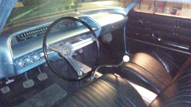 1963 Blue Chevrolet Bel Air/150/210 Coupe