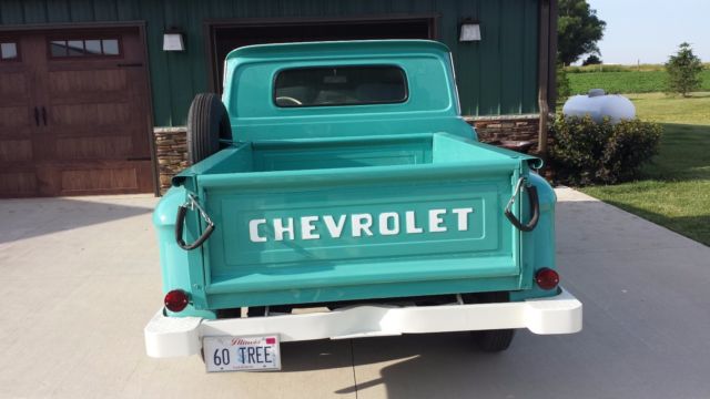 1963 Turquoise/Windsor white Chevrolet C-10 Standard Cab Pickup