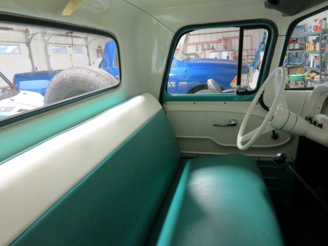 1963 Turquoise/Windsor white Chevrolet C-10 Standard Cab Pickup