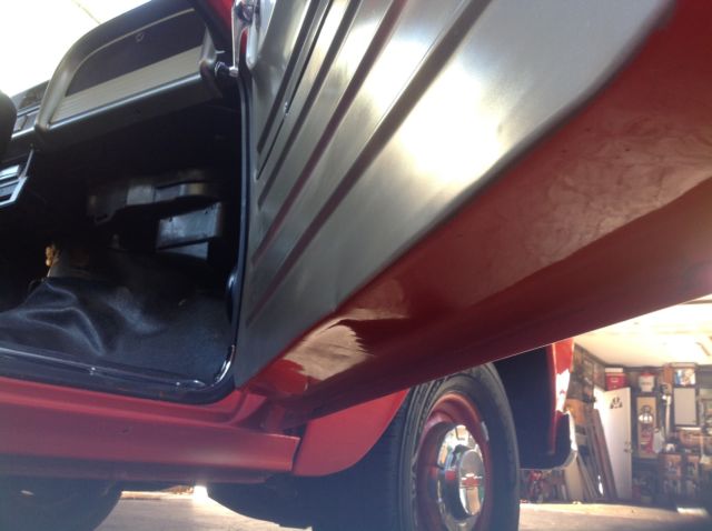 1963 Orange/cream Chevrolet C-10 Standard Cab Pickup