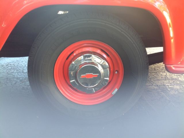 1963 Orange/cream Chevrolet C-10 Standard Cab Pickup