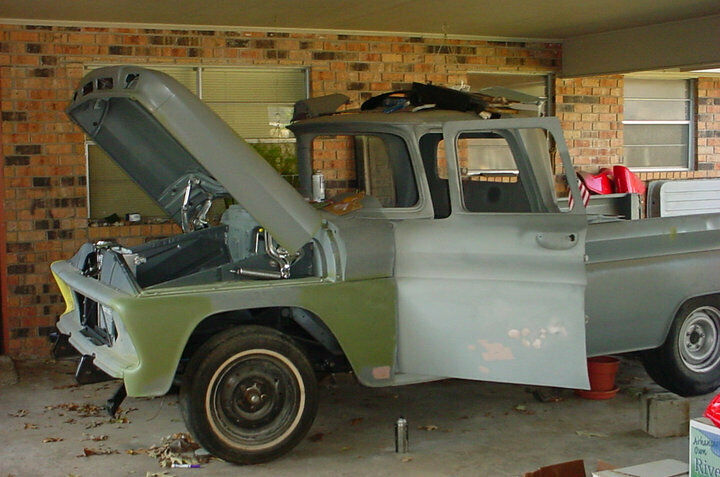 1963 Primer Chevrolet C-10 Pickup Truck