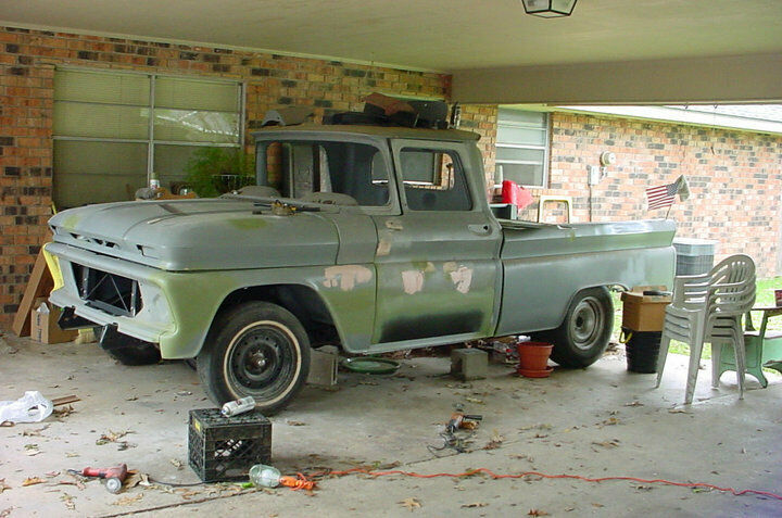 1963 Primer Chevrolet C-10 Pickup Truck