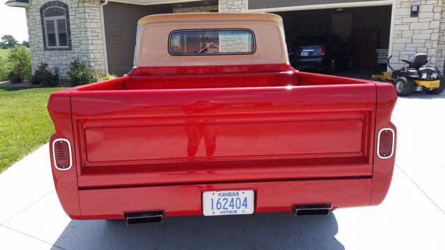 1963 Red w/Cream Accent Chevrolet C-10 Standard Cab Pickup