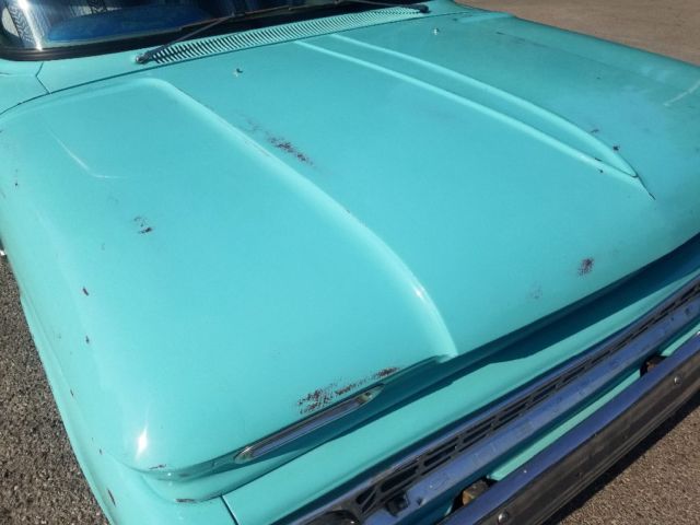 1963 Blue, silver, lace Chevrolet C-10 Standard Cab Pickup