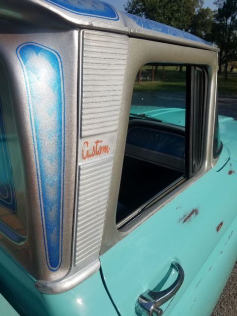 1963 Blue, silver, lace Chevrolet C-10 Standard Cab Pickup
